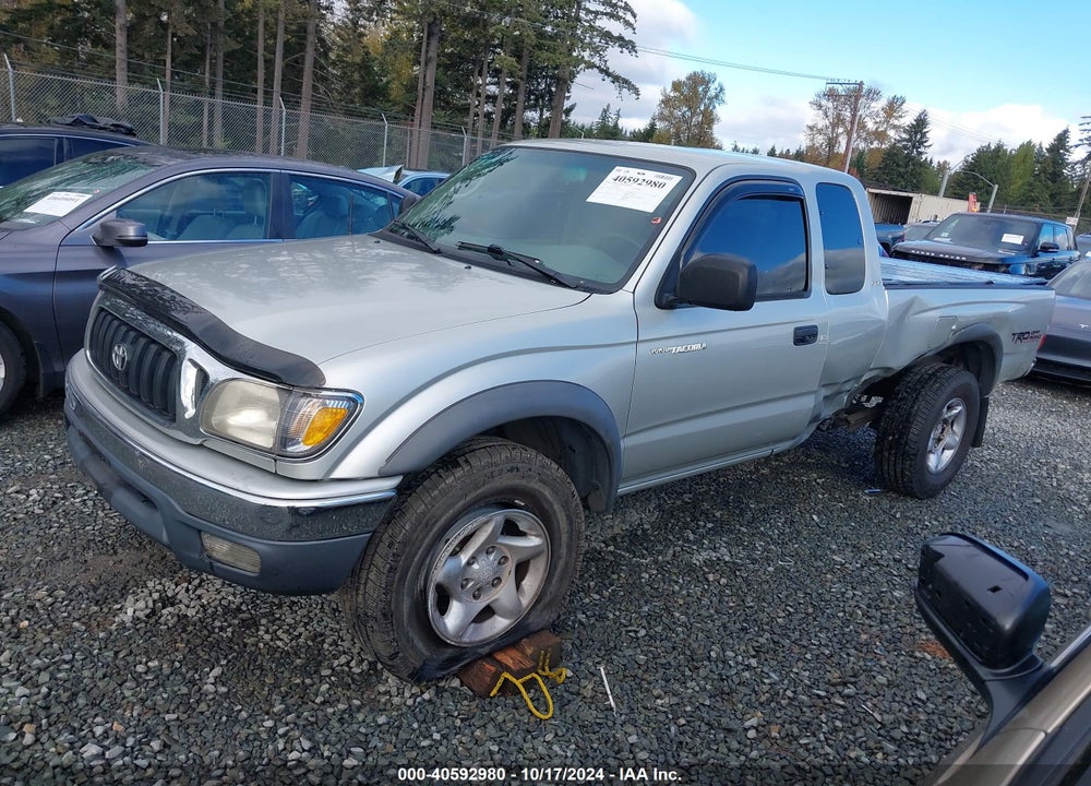 2001 TOYOTA TACOMA BASE V6 VIN: 5TEWN72N91Z739446