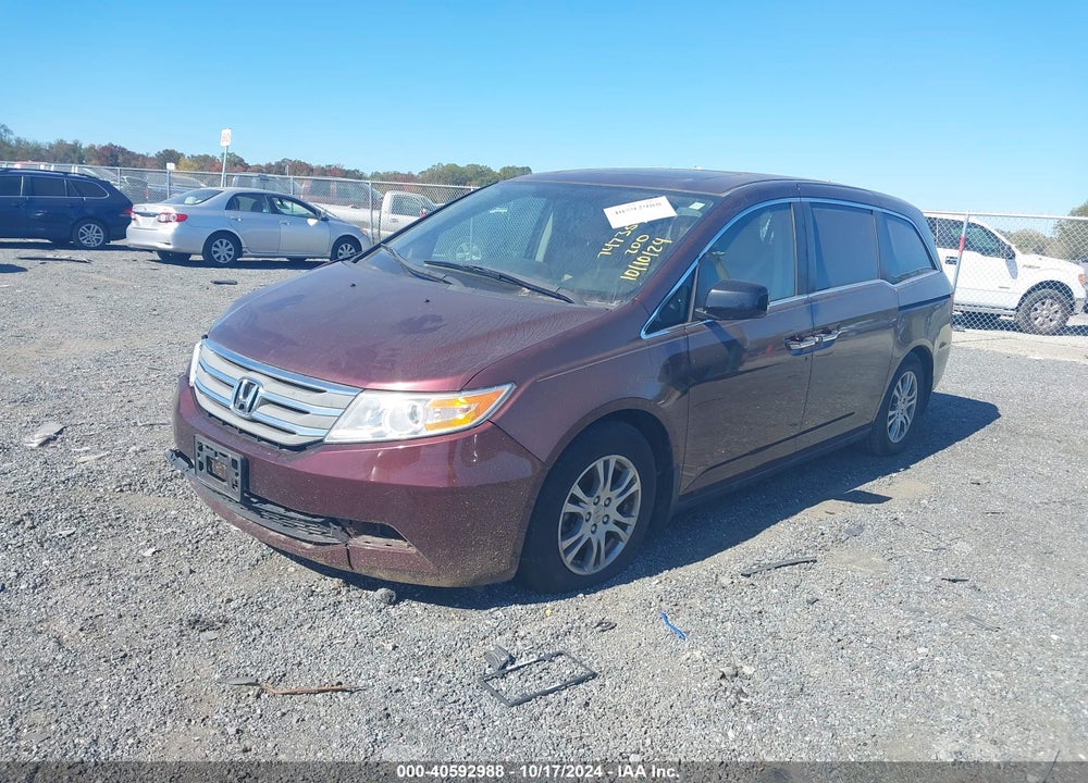 2012 HONDA ODYSSEY EX-L VIN: 5FNRL5H6XCB108328