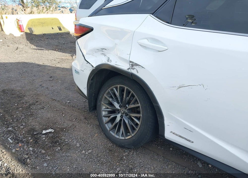 2022 LEXUS RX 450H F SPORT HANDLING VIN: 2T2YGMDA5NC078274