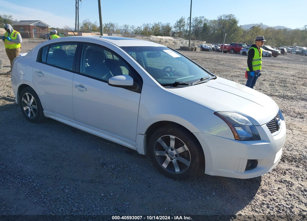 2012 NISSAN SENTRA 2.0 SR VIN: 3N1AB6AP2CL727762