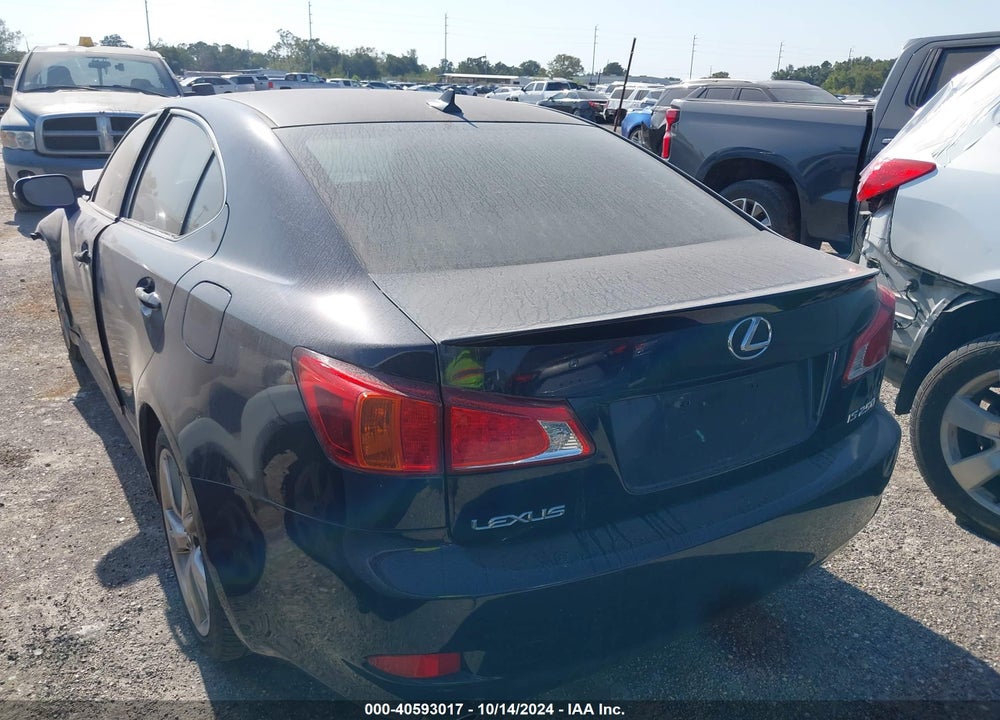 2009 LEXUS IS 250 VIN: JTHBK262195106169