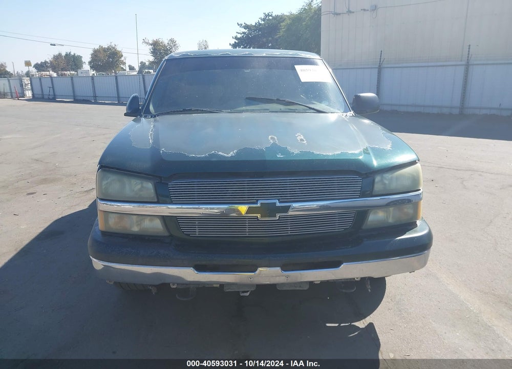 2004 CHEVROLET SILVERADO 1500 LS VIN: 2GCEC19T341186305