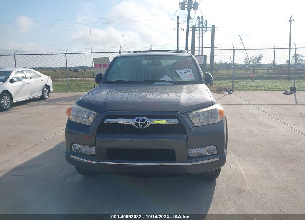 2012 TOYOTA 4RUNNER LIMITED VIN: JTEBU5JR7C5099930
