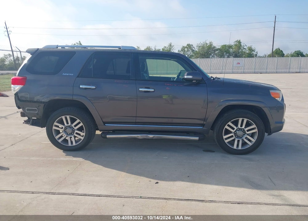 2012 TOYOTA 4RUNNER LIMITED VIN: JTEBU5JR7C5099930