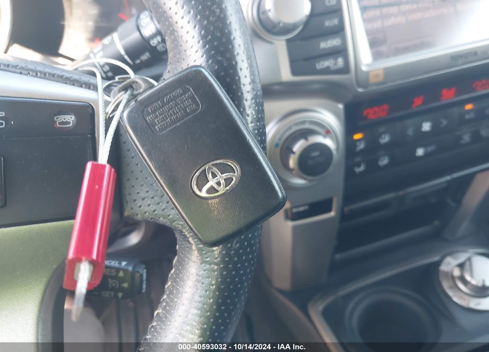 2012 TOYOTA 4RUNNER LIMITED VIN: JTEBU5JR7C5099930