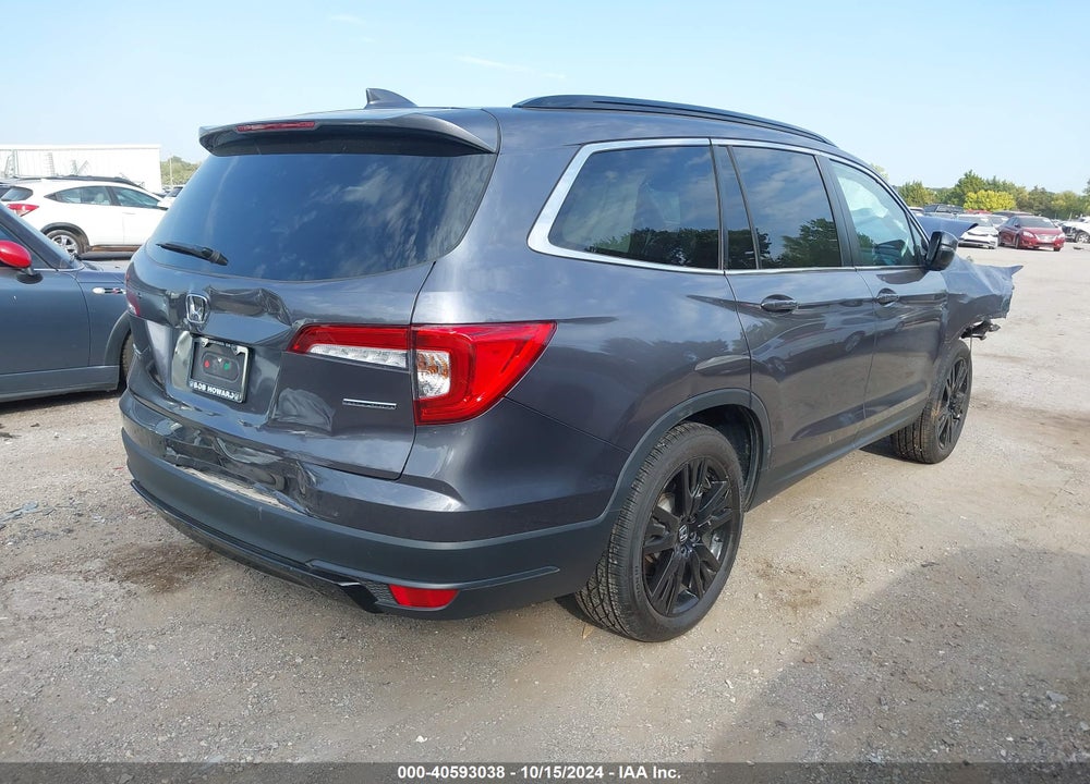 2021 HONDA PILOT 2WD SPECIAL EDITION VIN: 5FNYF5H22MB016261