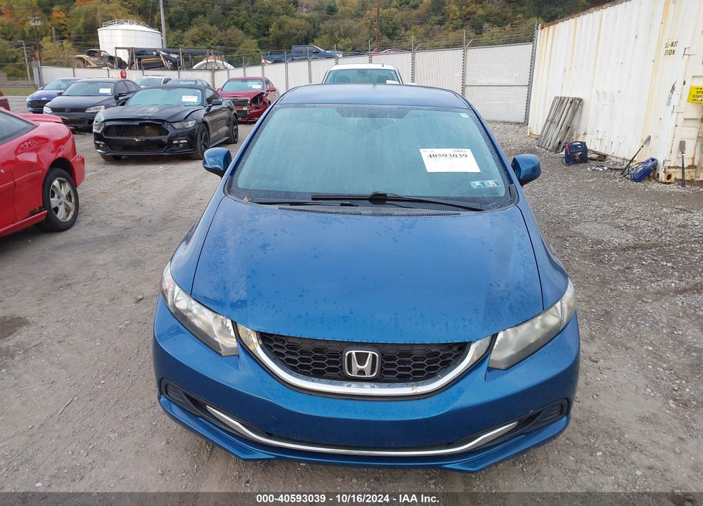 2013 HONDA CIVIC VIN: 19XFB2F59DE289833