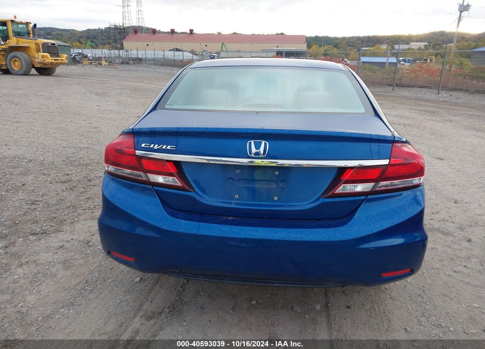 2013 HONDA CIVIC VIN: 19XFB2F59DE289833