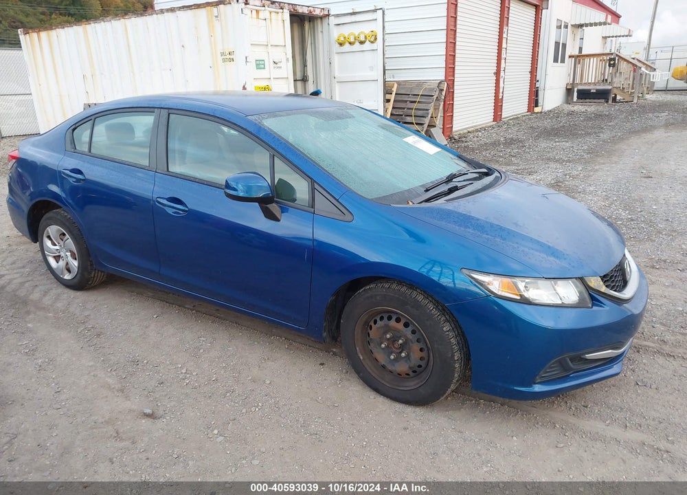 2013 HONDA CIVIC VIN: 19XFB2F59DE289833
