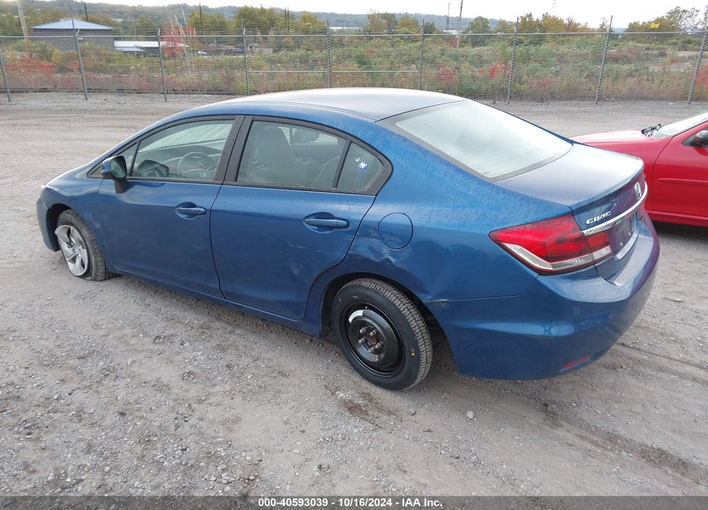 2013 HONDA CIVIC VIN: 19XFB2F59DE289833