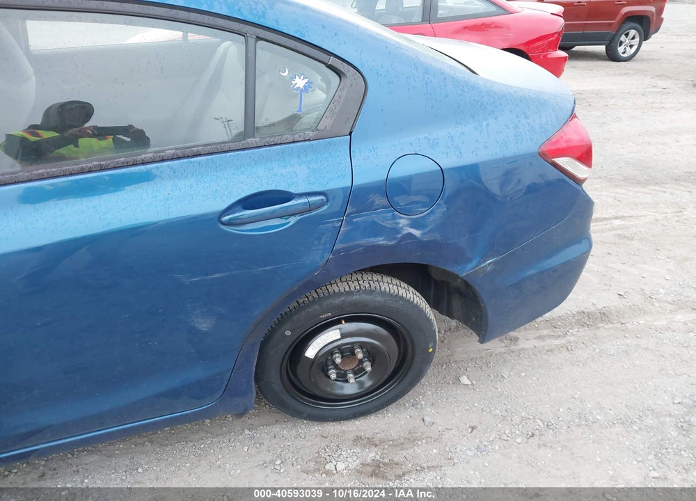 2013 HONDA CIVIC VIN: 19XFB2F59DE289833
