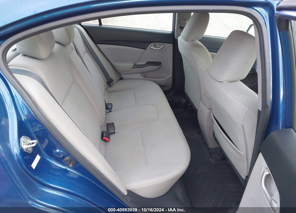 2013 HONDA CIVIC VIN: 19XFB2F59DE289833