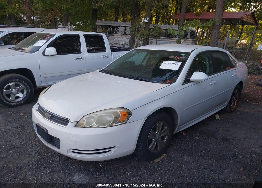 2013 CHEVROLET IMPALA LS VIN: 2G1WF5E39D1234231