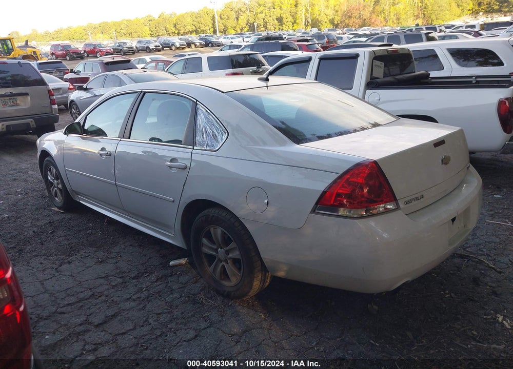 2013 CHEVROLET IMPALA LS VIN: 2G1WF5E39D1234231