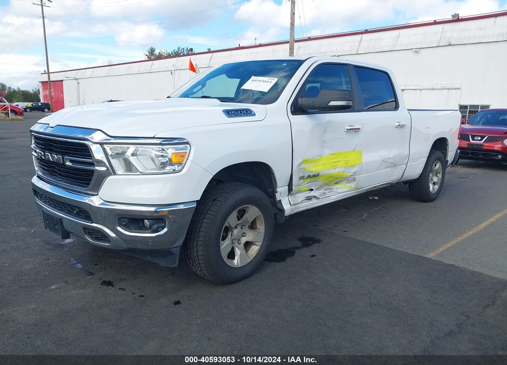 2019 RAM 1500 BIG HORN/LONE STAR 4X4 6'4 BOX VIN: 1C6SRFMT2KN814573