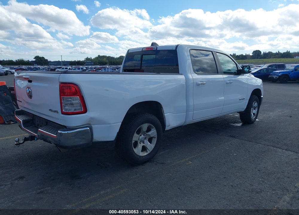 2019 RAM 1500 BIG HORN/LONE STAR 4X4 6'4 BOX VIN: 1C6SRFMT2KN814573