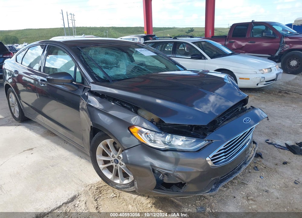 2019 FORD FUSION SE VIN: 3FA6P0HD2KR162167