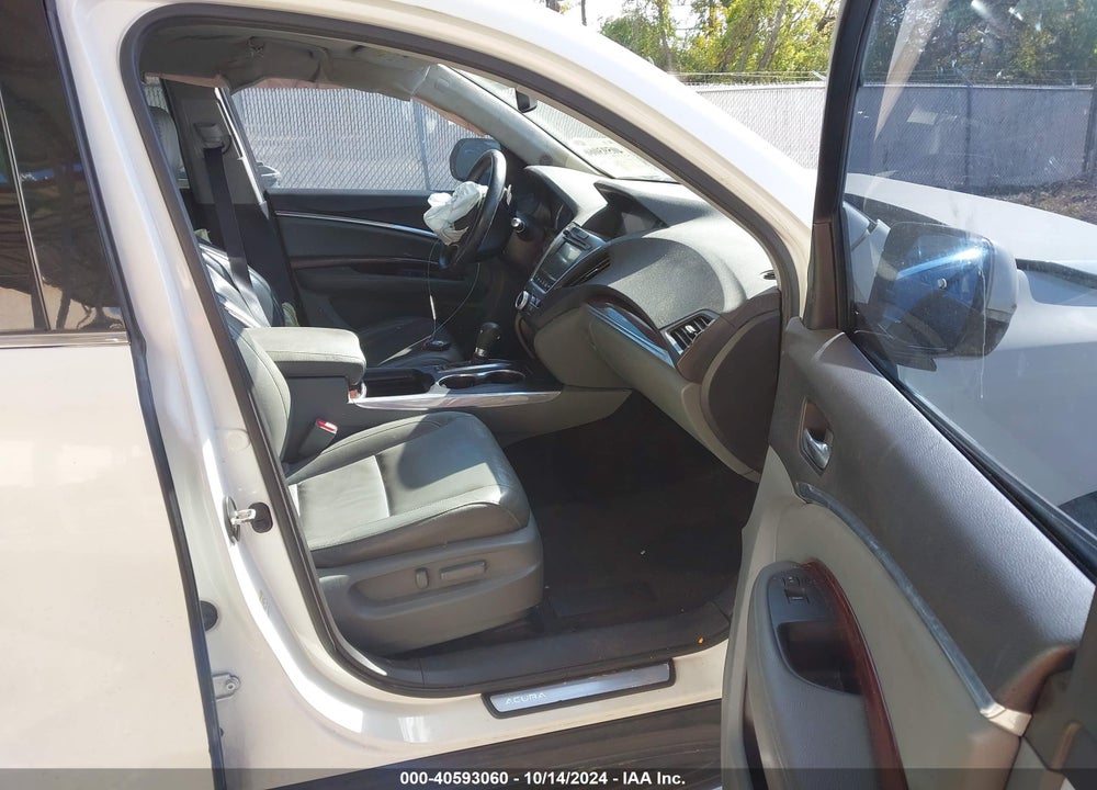2015 ACURA MDX TECHNOLOGY PACKAGE VIN: 5FRYD4H43FB007040