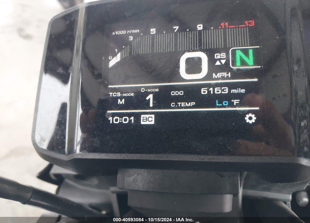 2022 YAMAHA MT09 VIN: JYARN71E2NA002969