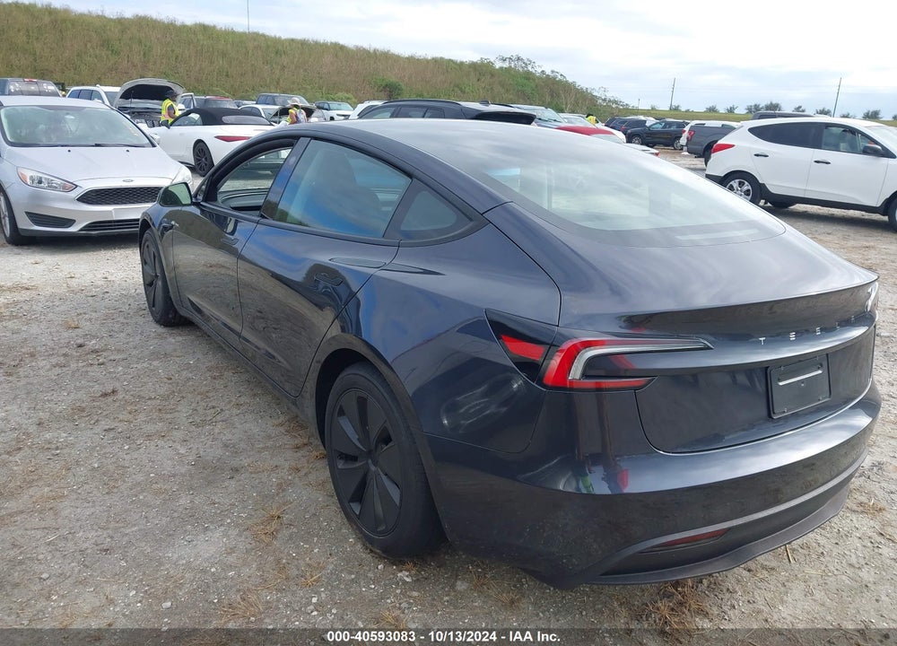 2024 TESLA MODEL 3 REAR-WHEEL DRIVE VIN: 5YJ3E1EA9RF756446
