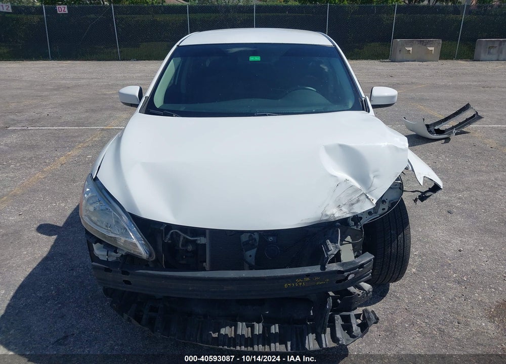2015 NISSAN SENTRA S VIN: 3N1AB7AP6FY349328