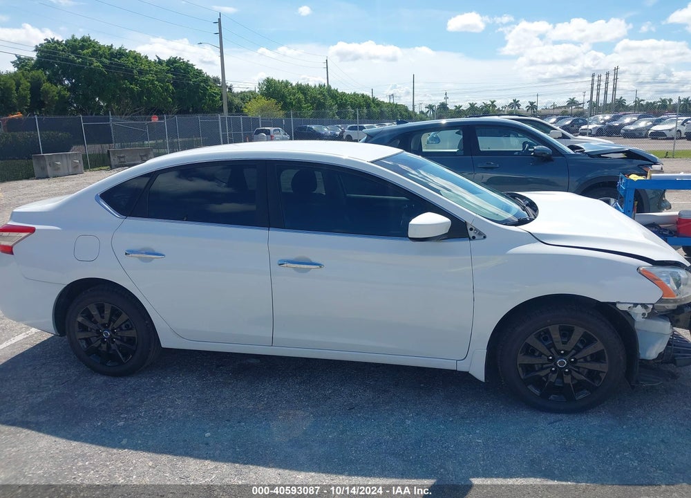 2015 NISSAN SENTRA S VIN: 3N1AB7AP6FY349328