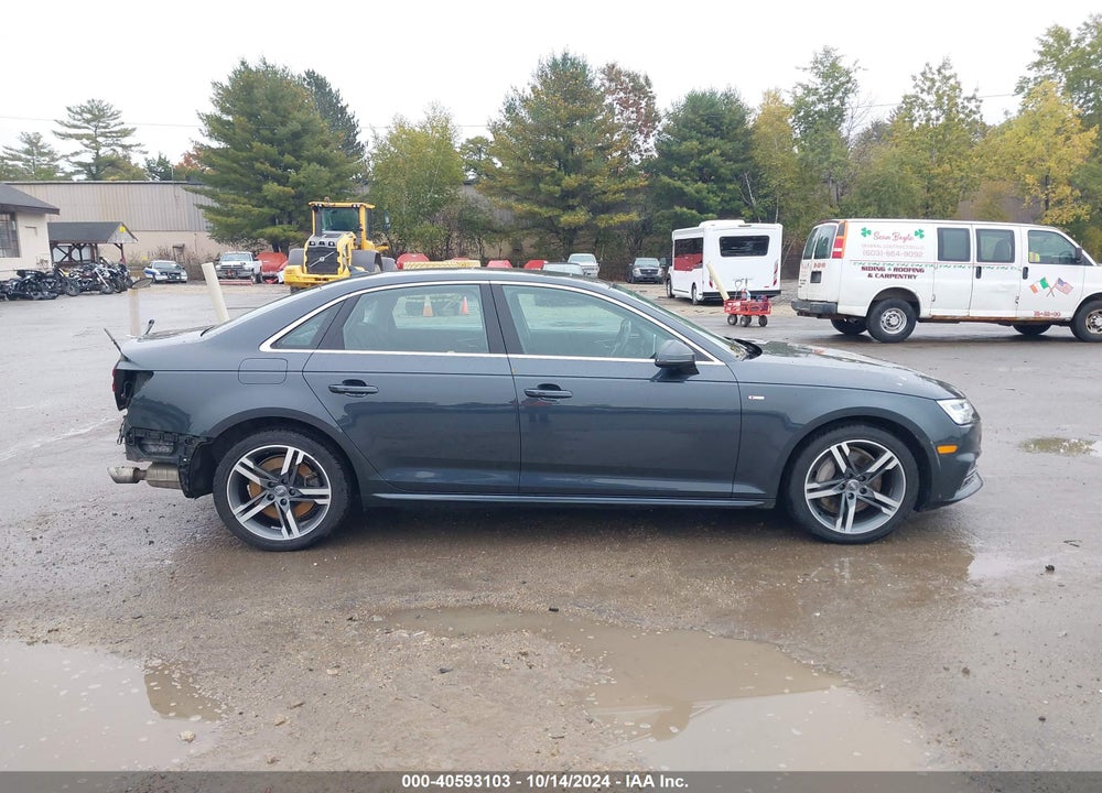 2017 AUDI A4 2.0T PREMIUM VIN: WAUENAF41HN041126
