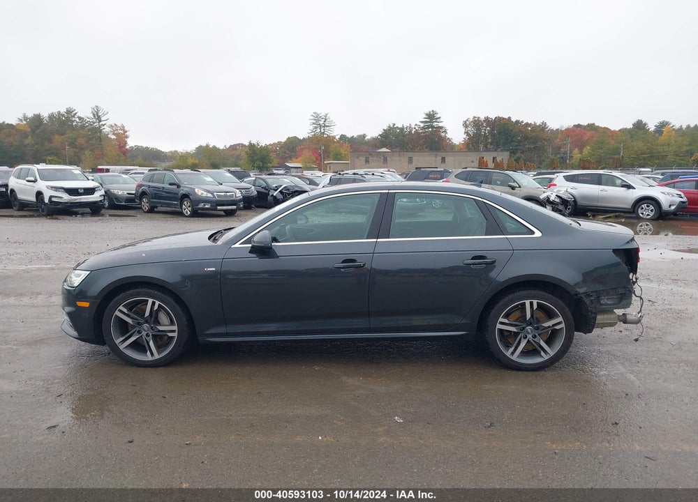2017 AUDI A4 2.0T PREMIUM VIN: WAUENAF41HN041126