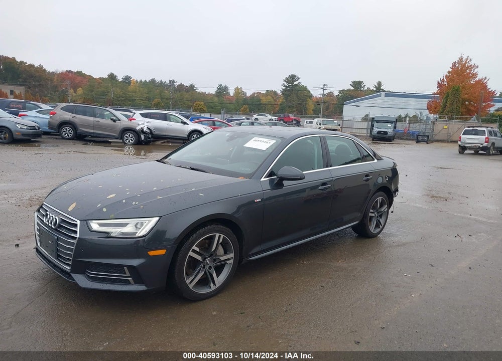 2017 AUDI A4 2.0T PREMIUM VIN: WAUENAF41HN041126