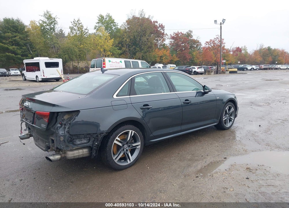 2017 AUDI A4 2.0T PREMIUM VIN: WAUENAF41HN041126