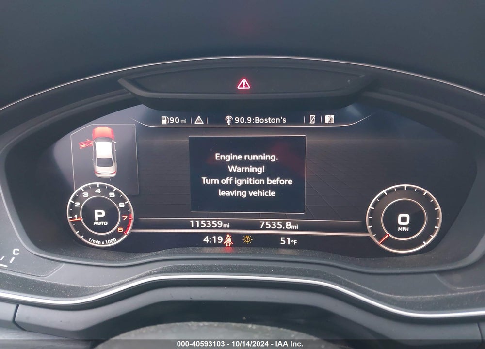 2017 AUDI A4 2.0T PREMIUM VIN: WAUENAF41HN041126