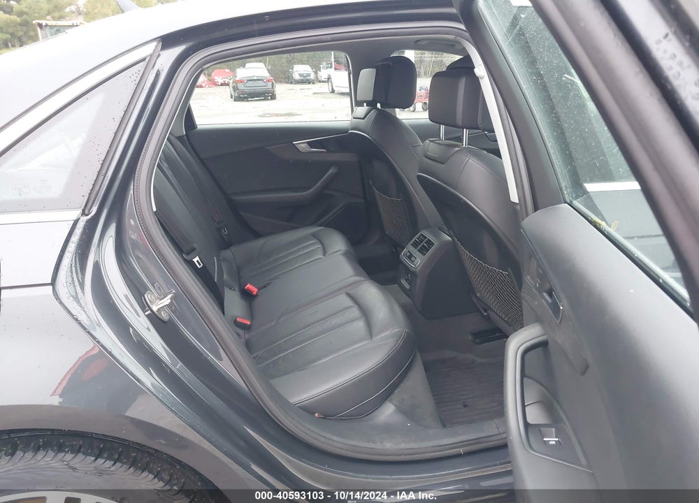 2017 AUDI A4 2.0T PREMIUM VIN: WAUENAF41HN041126