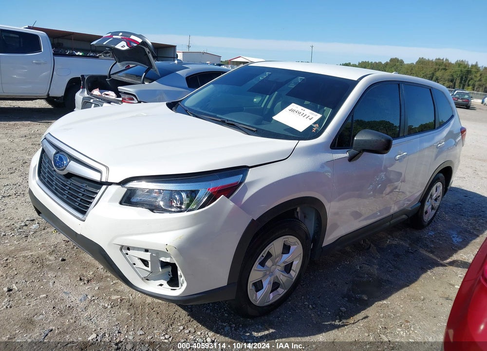 2020 SUBARU FORESTER VIN: JF2SKAAC2LH591795