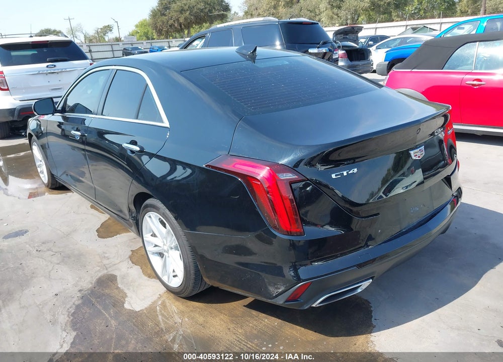 2021 CADILLAC CT4 LUXURY VIN: 1G6DA5RK4M0115483