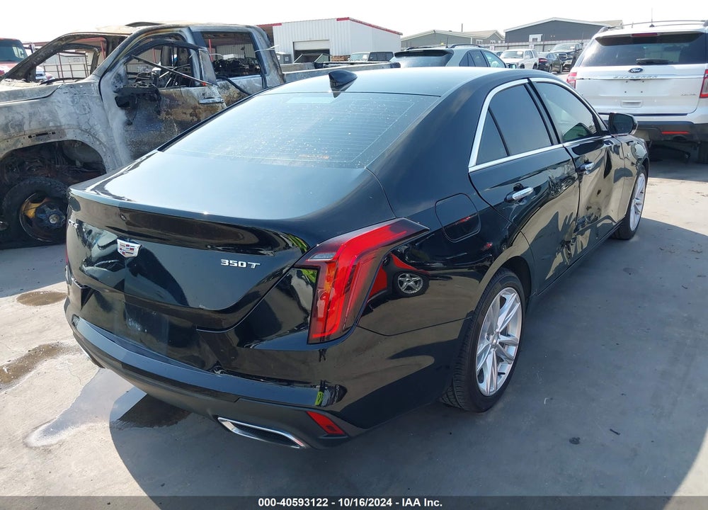 2021 CADILLAC CT4 LUXURY VIN: 1G6DA5RK4M0115483