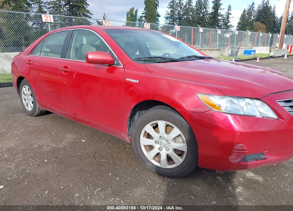 2009 TOYOTA CAMRY HYBRID VIN: JTNBB46KX93050351