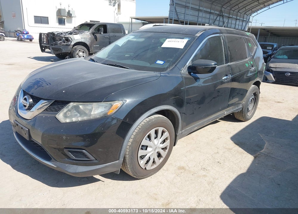 2016 NISSAN ROGUE S VIN: KNMAT2MT6GP658760