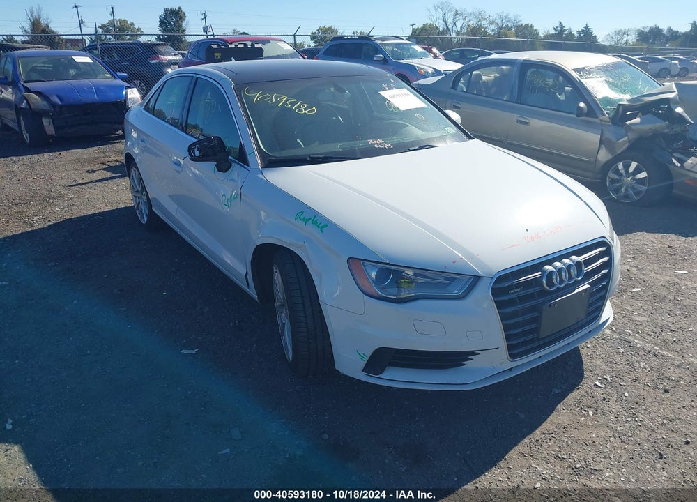 2015 AUDI A3 2.0T PREMIUM VIN: WAUEFGFF9F1087616