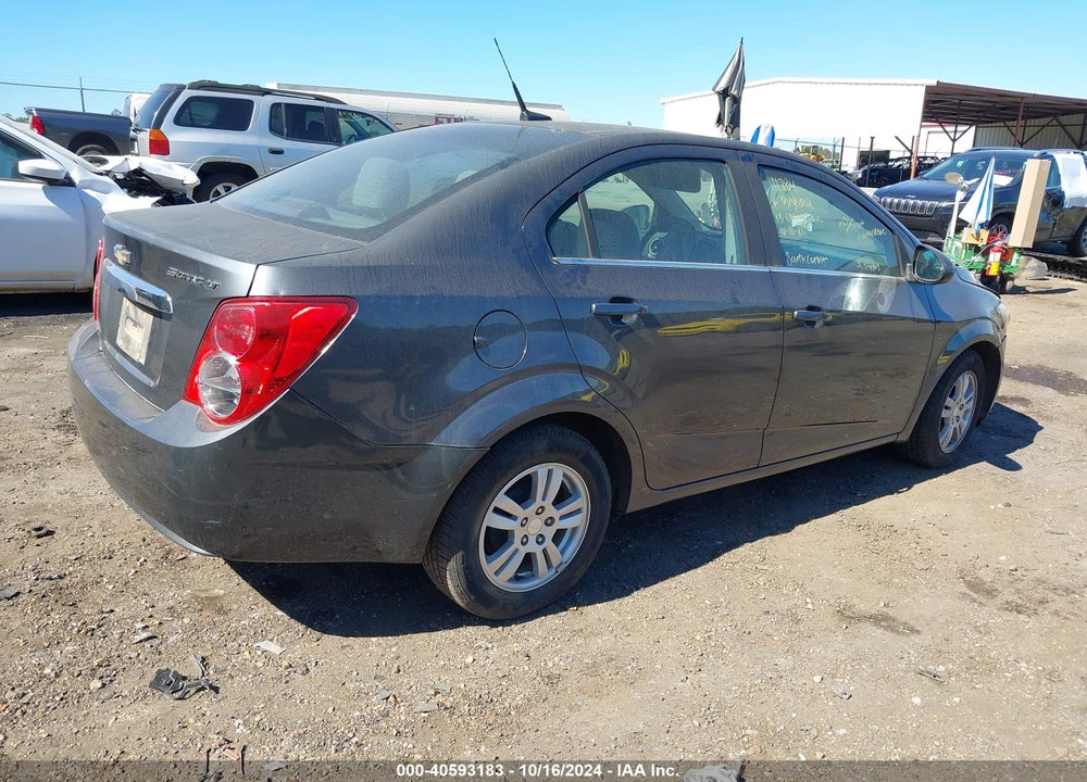 2013 CHEVROLET SONIC LT AUTO VIN: 1G1JC5SH6D4111784
