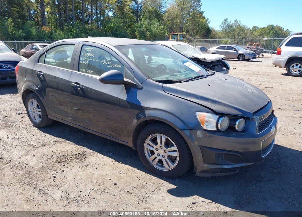 2013 CHEVROLET SONIC LT AUTO VIN: 1G1JC5SH6D4111784