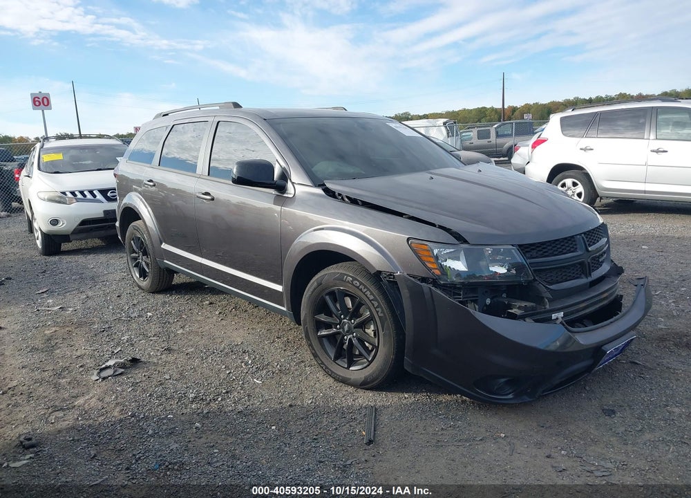2019 DODGE JOURNEY SE VIN: 3C4PDCBB1KT859347