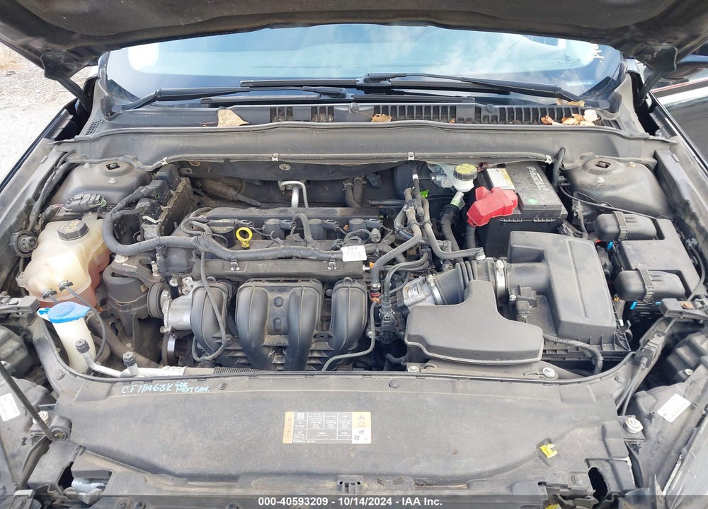 2014 FORD FUSION SE VIN: 3FA6P0H7XER354418
