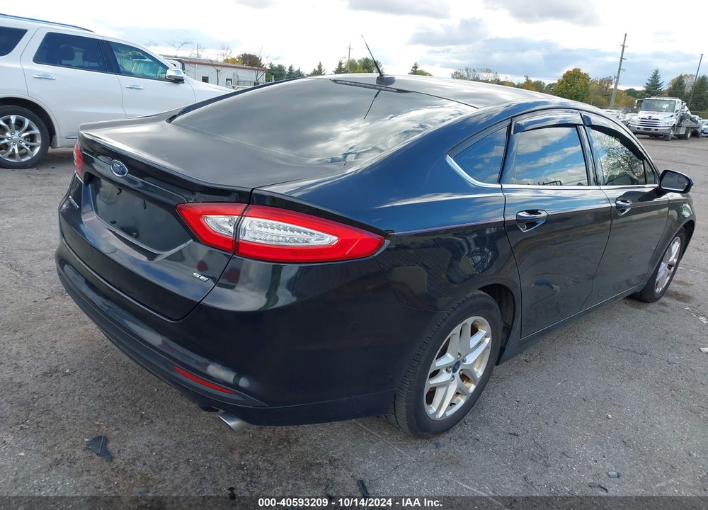 2014 FORD FUSION SE VIN: 3FA6P0H7XER354418