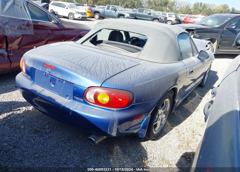 1999 MAZDA MX-5 MIATA LEATHER PKG/POPULAR EQUIPMENT PKG/SPORTS PKG/TOURING PKG VIN: JM1NB3536X0135661