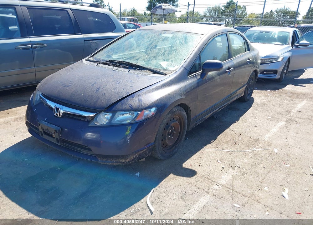 2008 HONDA CIVIC LX VIN: 1HGFA16528L062673