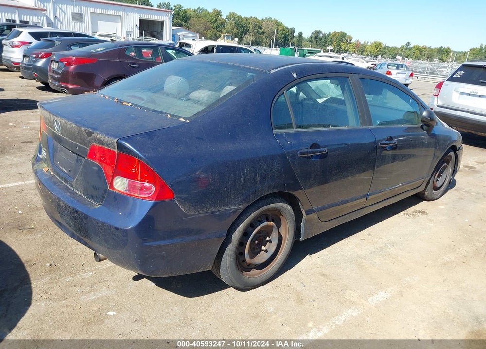 2008 HONDA CIVIC LX VIN: 1HGFA16528L062673