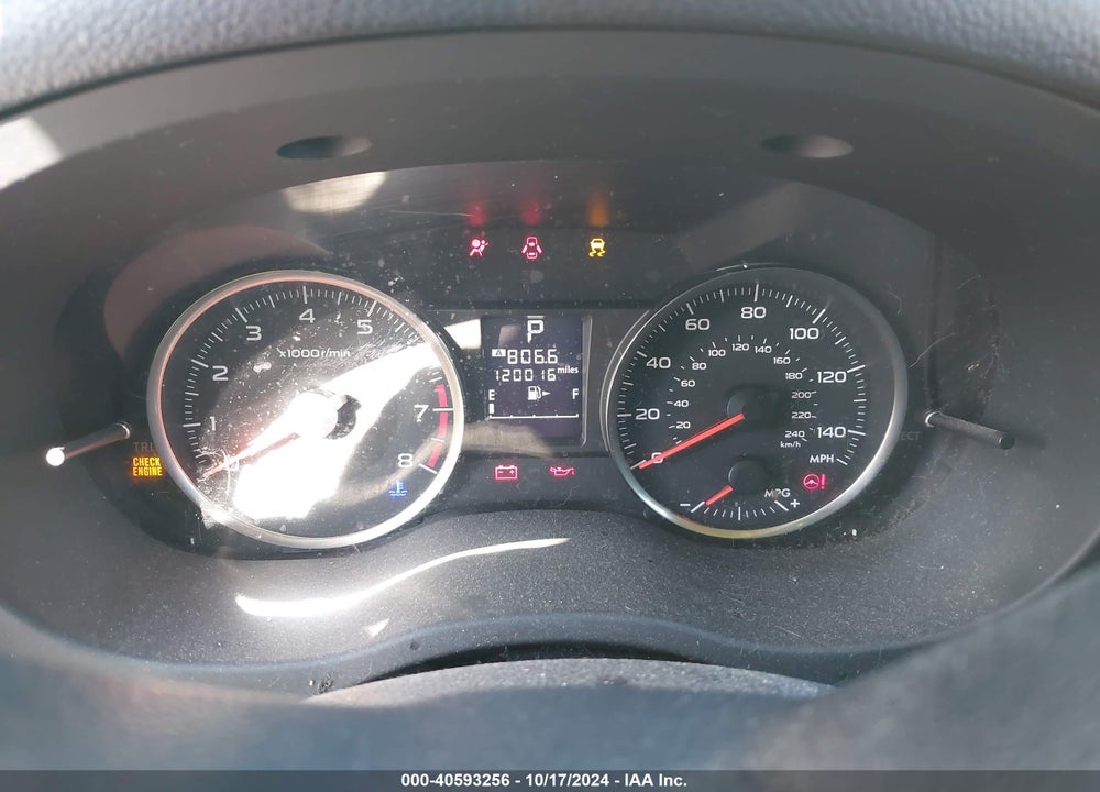 2016 SUBARU CROSSTREK 2.0I PREMIUM VIN: JF2GPABC6G8337776