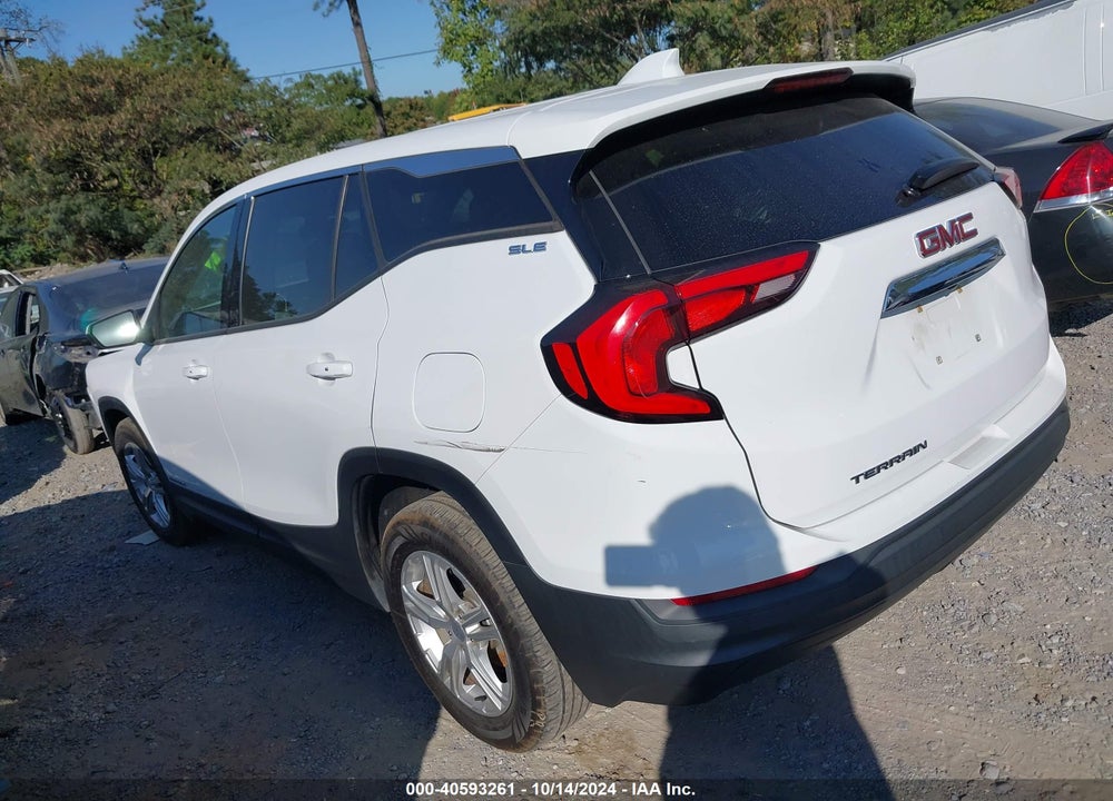 2018 GMC TERRAIN SLE VIN: 3GKALMEV7JL168993