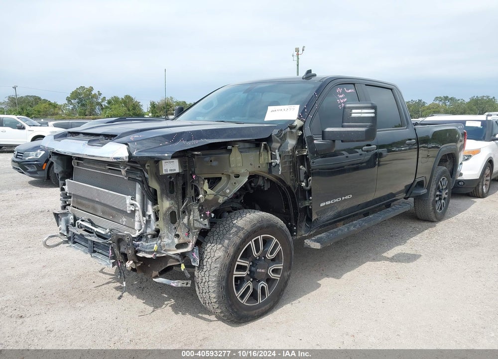 2023 GMC SIERRA 2500HD 4WD  STANDARD BED PRO VIN: 1GT49LEYXPF130883
