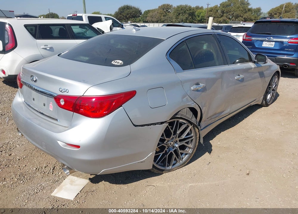 2014 INFINITI Q50 PREMIUM VIN: JN1BV7AP1EM679729